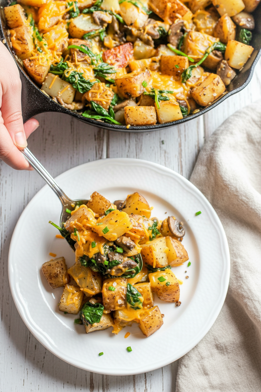 Breakfast Skillet Potatoes