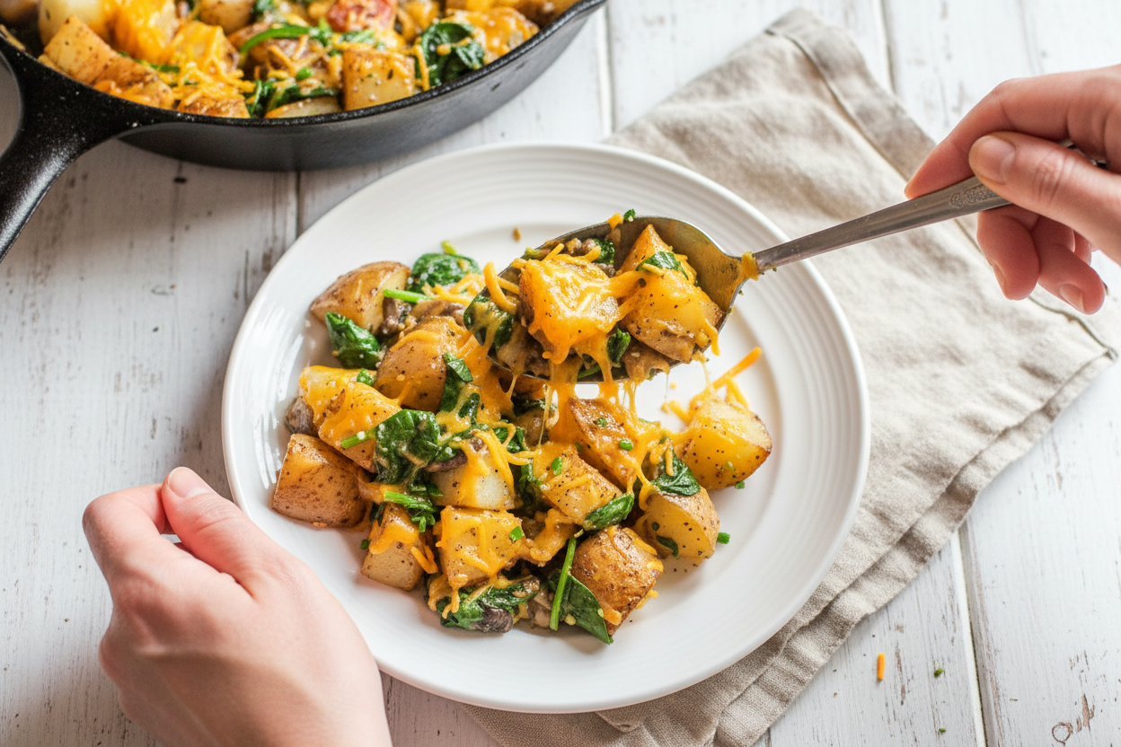 Easy Breakfast Skillet Potatoes Recipe