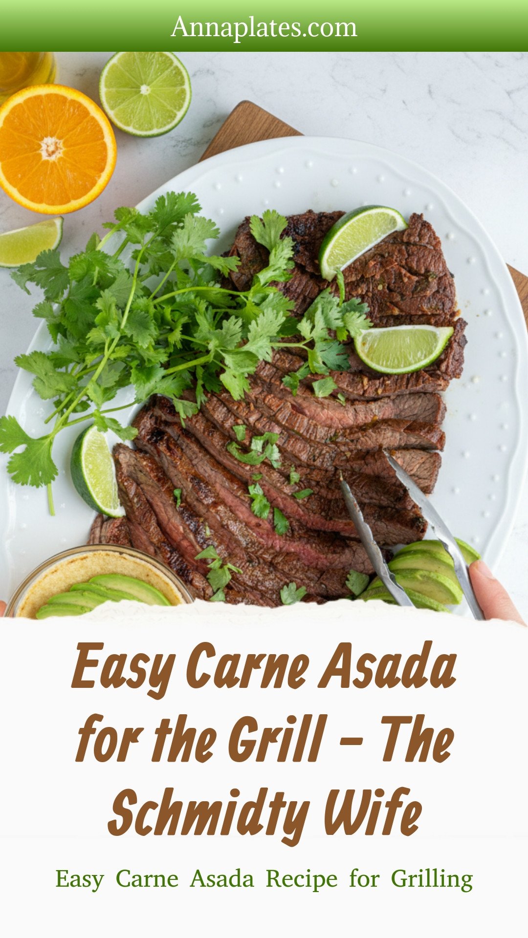 Easy Carne Asada for the Grill - The Schmidty Wife