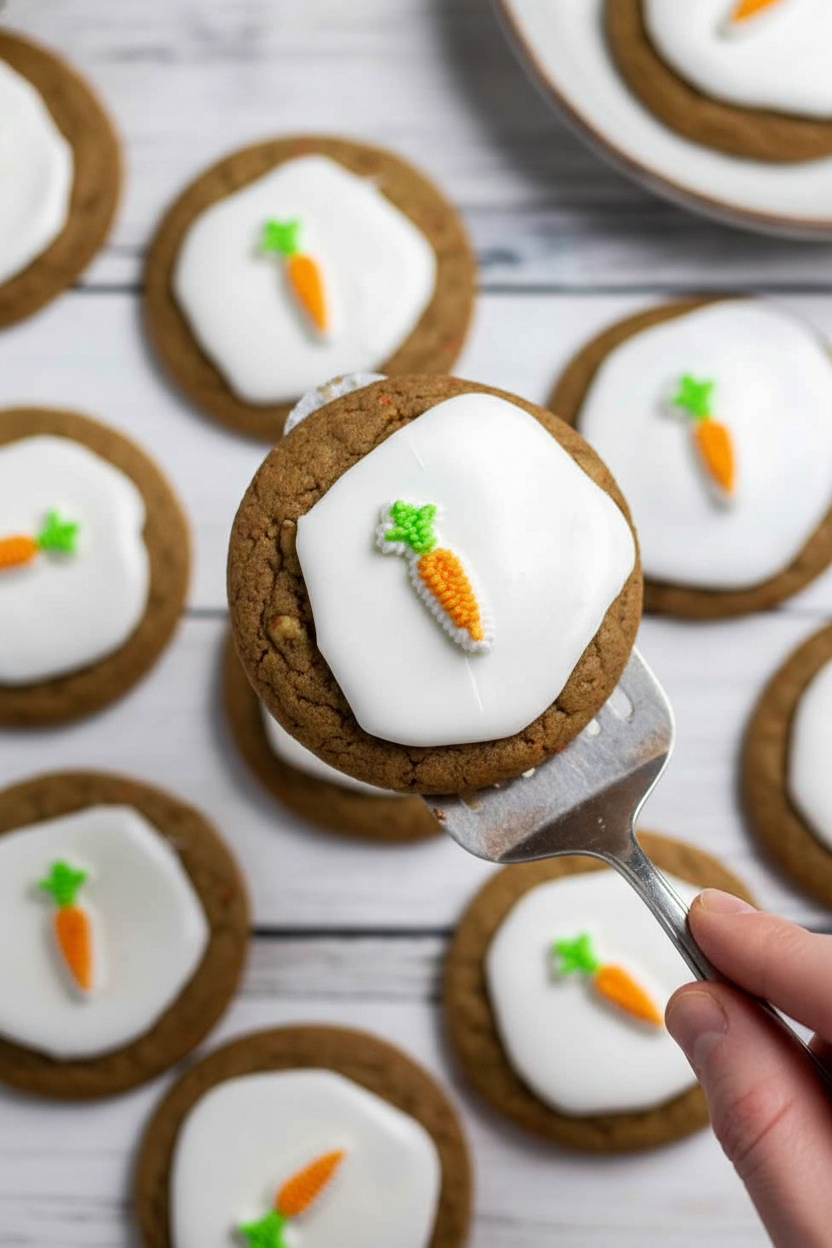 Easy Carrot Cake Cookies