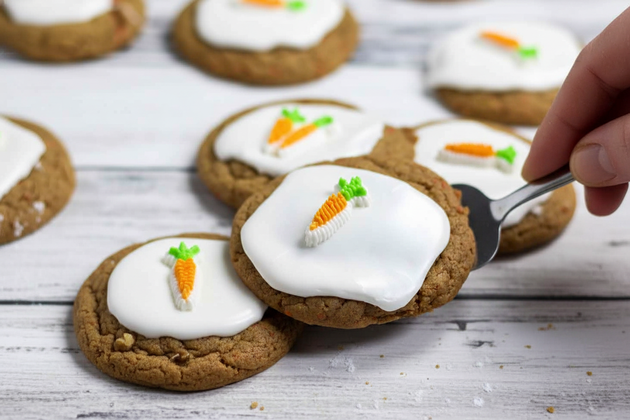 Easy Carrot Cake Cookies