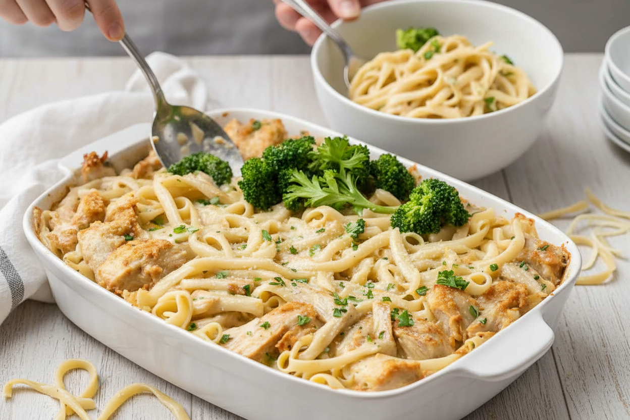 Easy Chicken Noodle Casserole Recipe