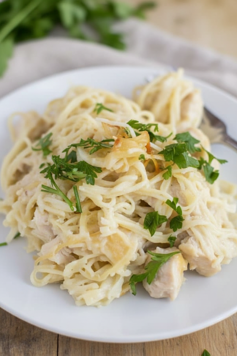 Chicken Tetrazzini