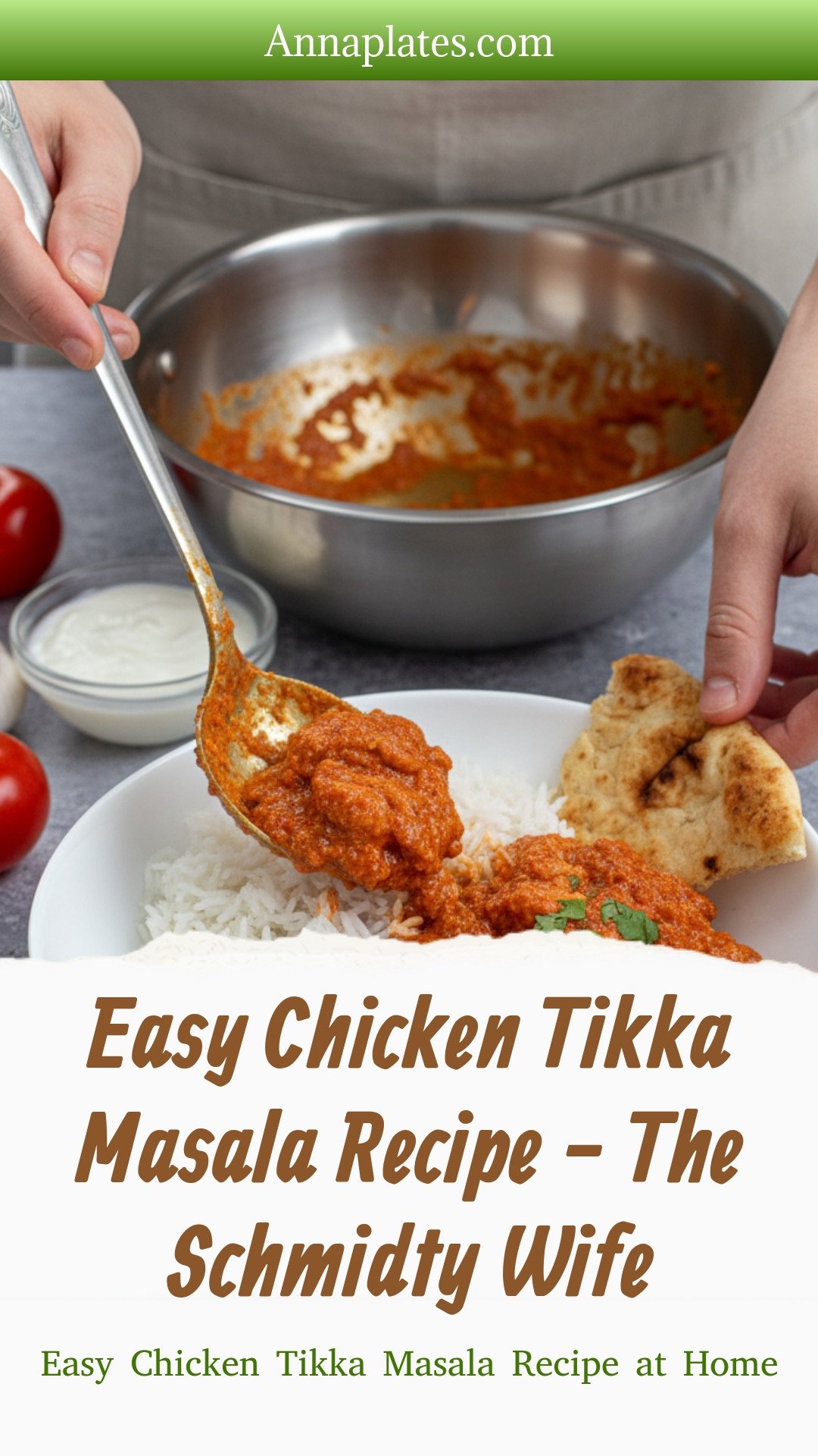 Easy Chicken Tikka Masala Recipe - The Schmidty Wife