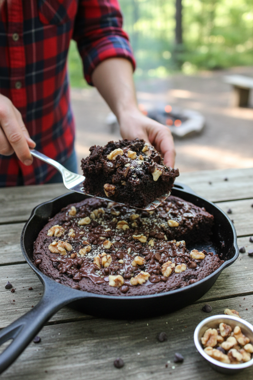 Easy Chocolate Camping Cake