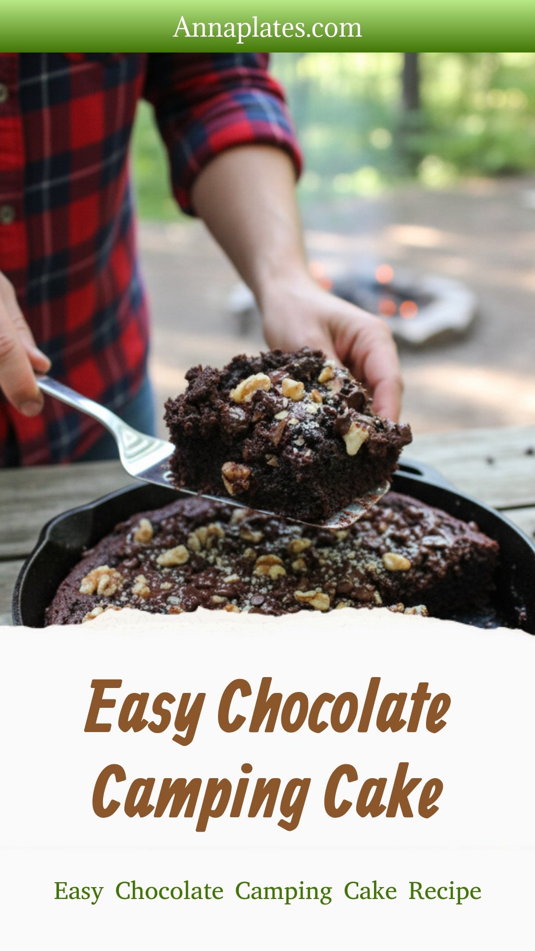 Easy Chocolate Camping Cake