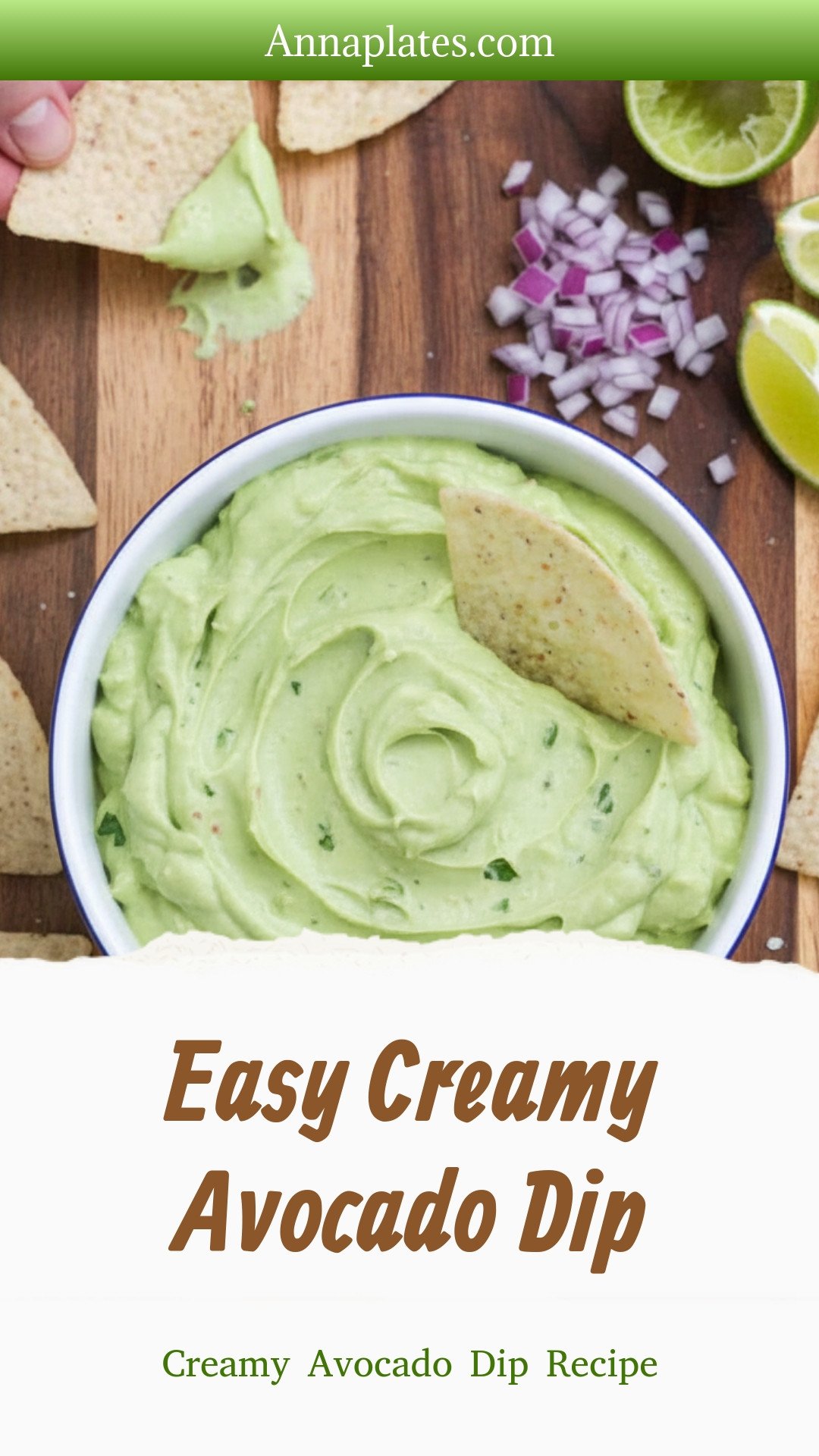 Easy Creamy Avocado Dip