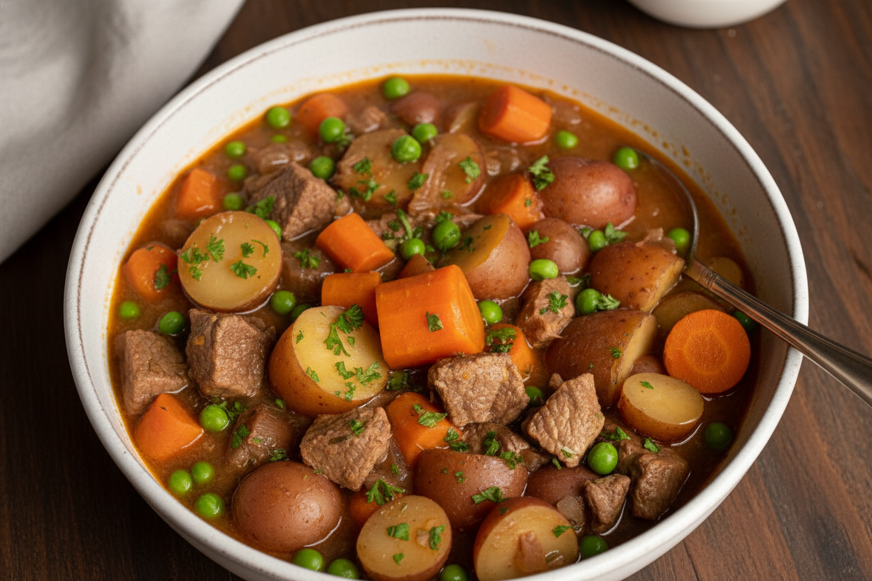 Easy Crockpot Beef Stew - The Schmidty Wife