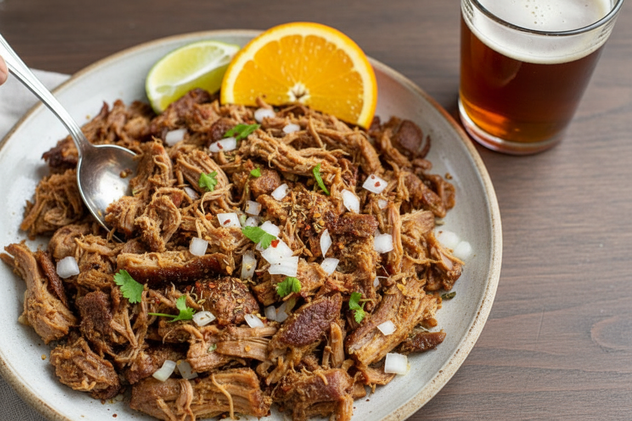 Easy Crockpot Pork Carnitas Recipe - The Schmidty Wife