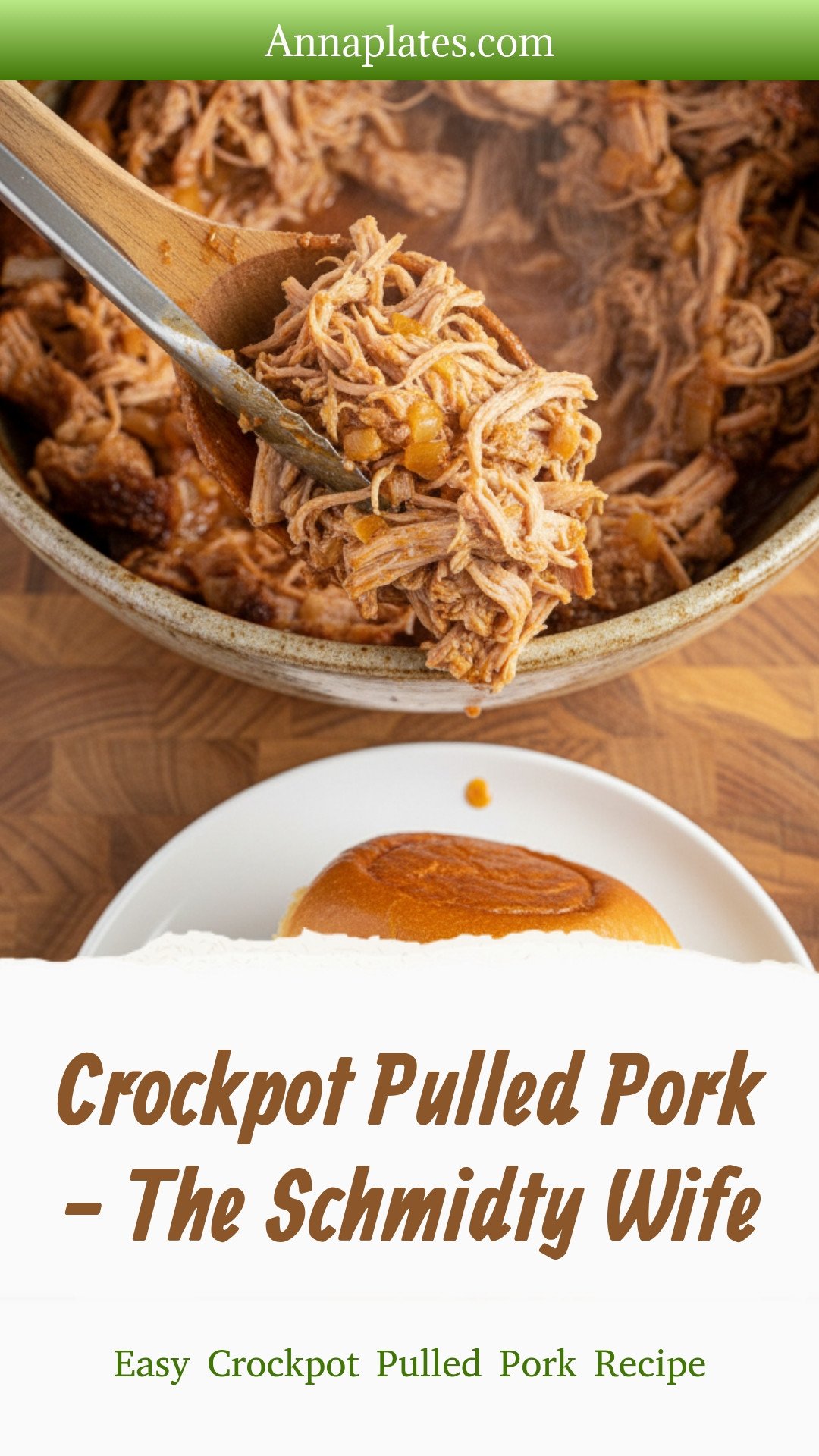Crockpot Pulled Pork - The Schmidty Wife