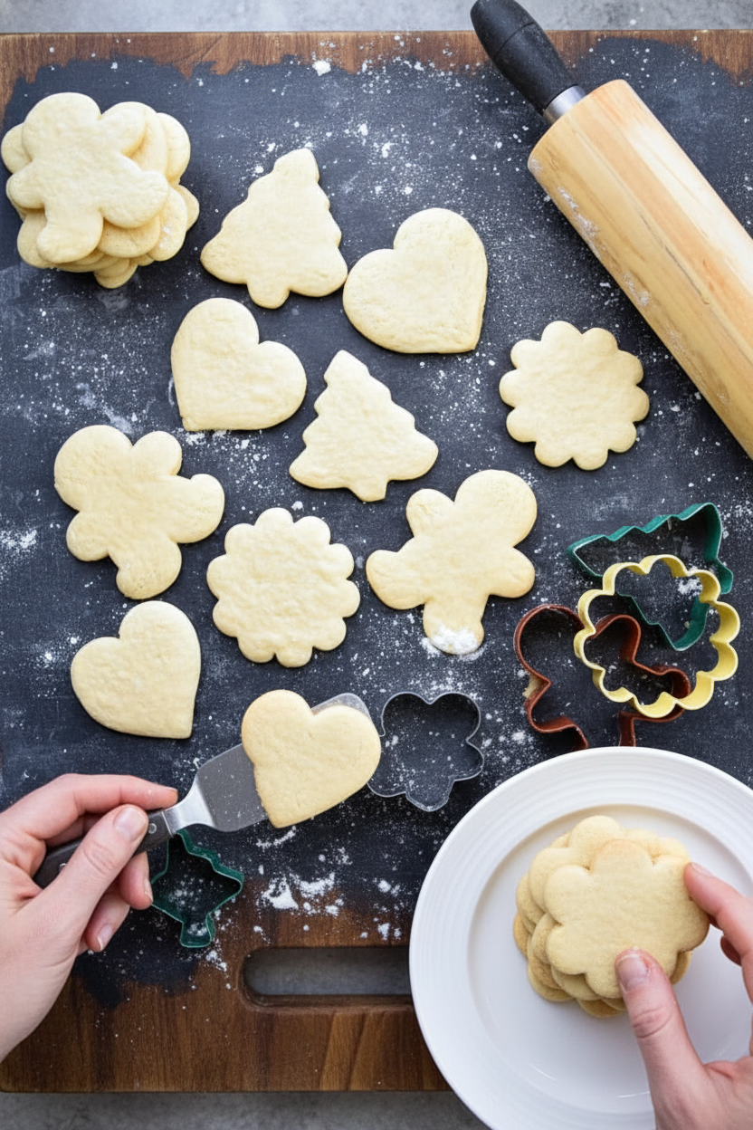 Cutout Sugar Cookies - The Schmidty Wife