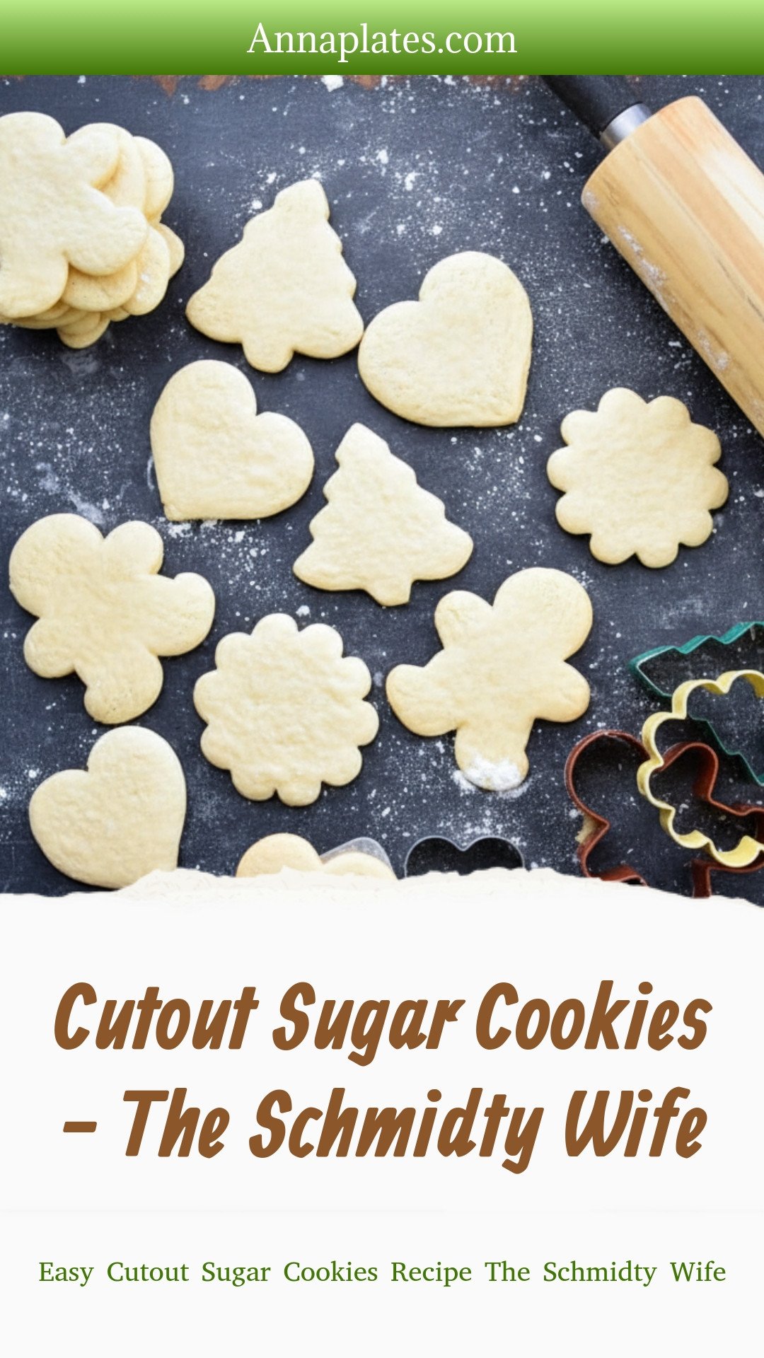 Cutout Sugar Cookies - The Schmidty Wife