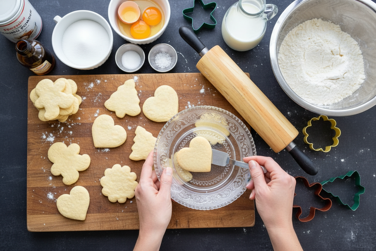 Cutout Sugar Cookies - The Schmidty Wife