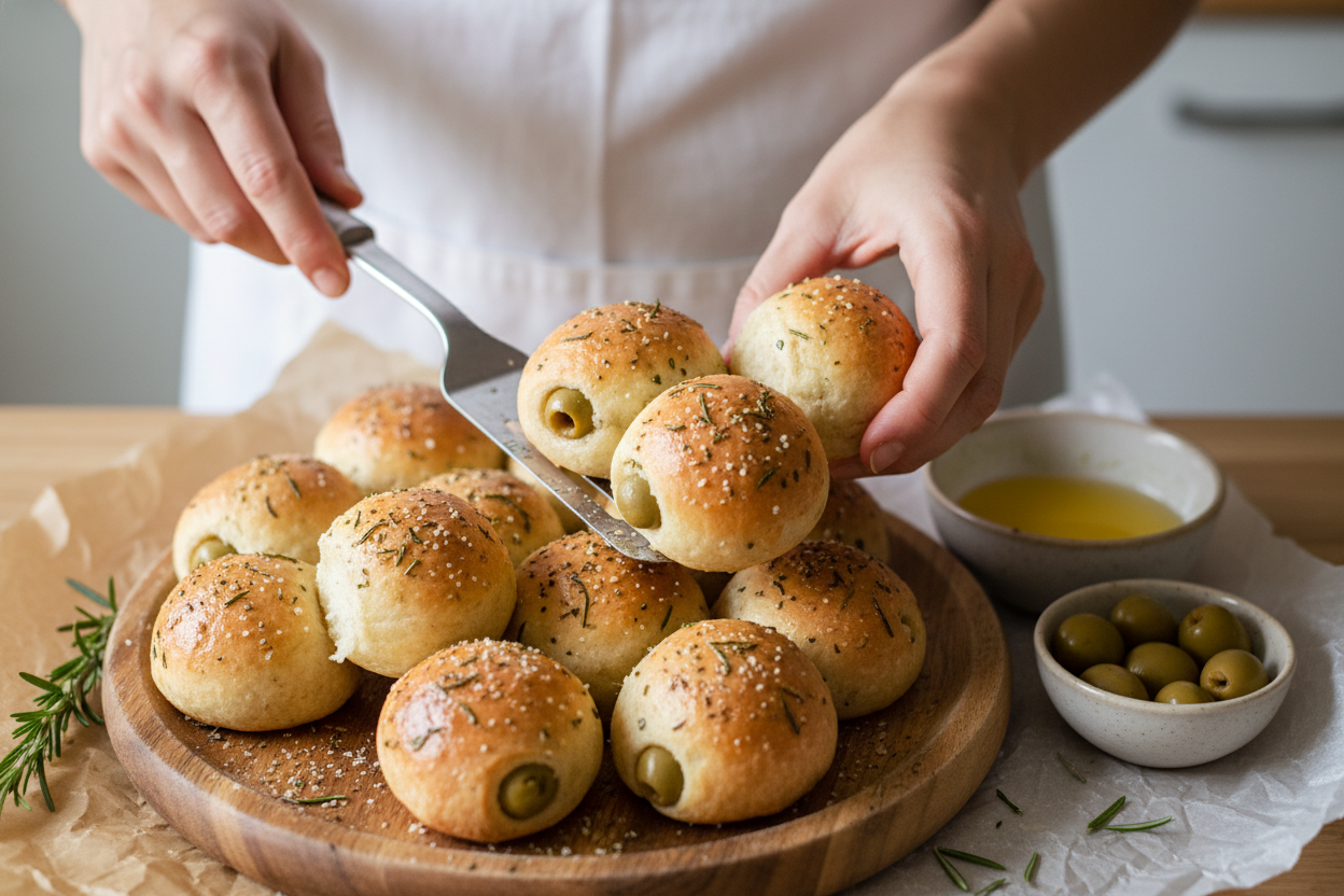 Easy Delicious Olive Ball Appetizer Recipe