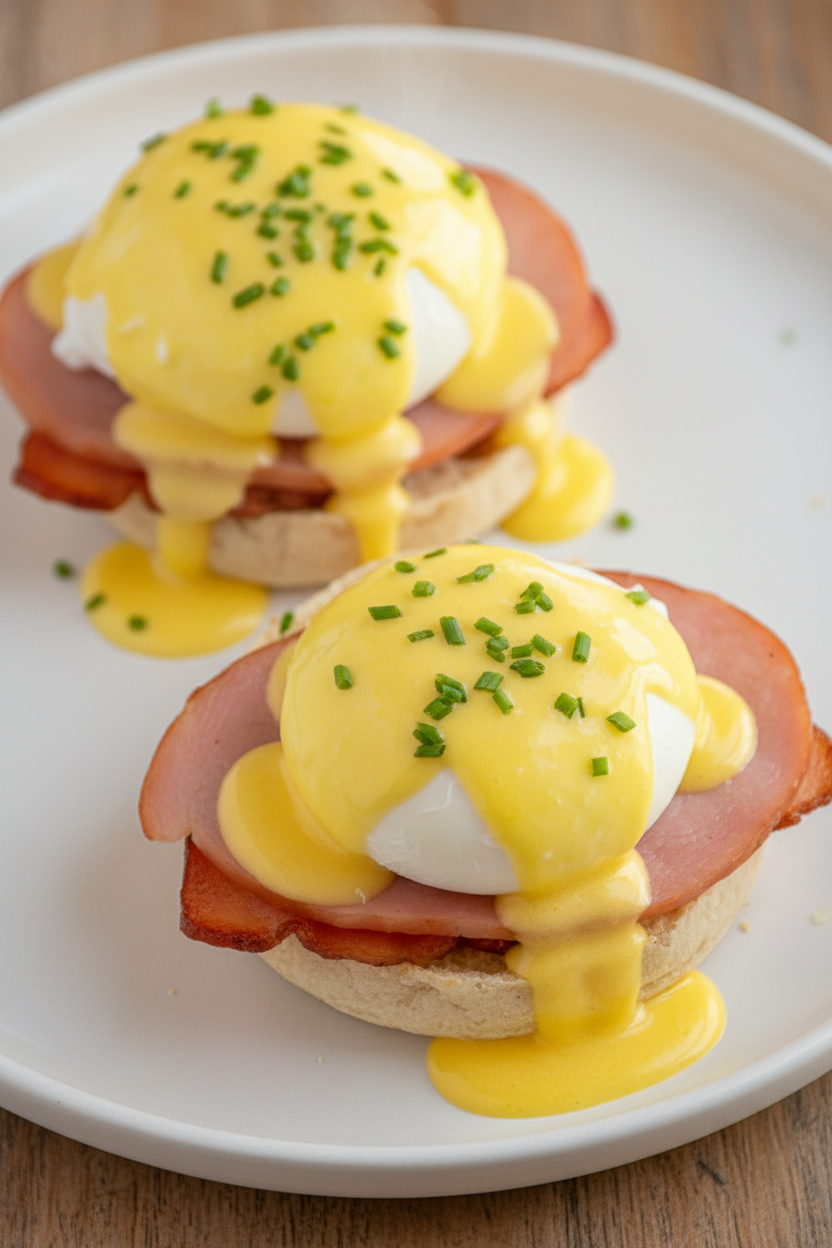 Easy Eggs Benedict - The Schmidty Wife
