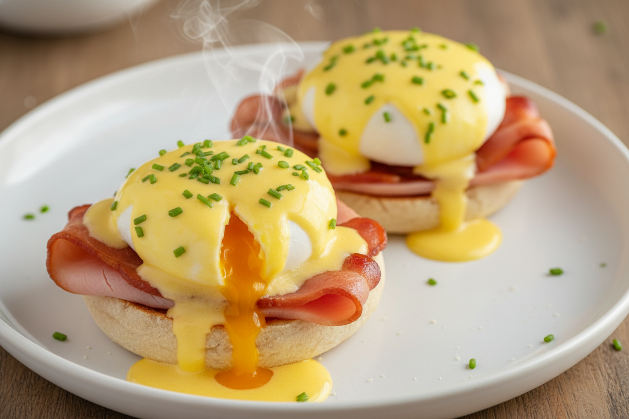 Easy Eggs Benedict – The Schmidty Wife: Easy Eggs Benedict Recipe by The Schmidty Wife