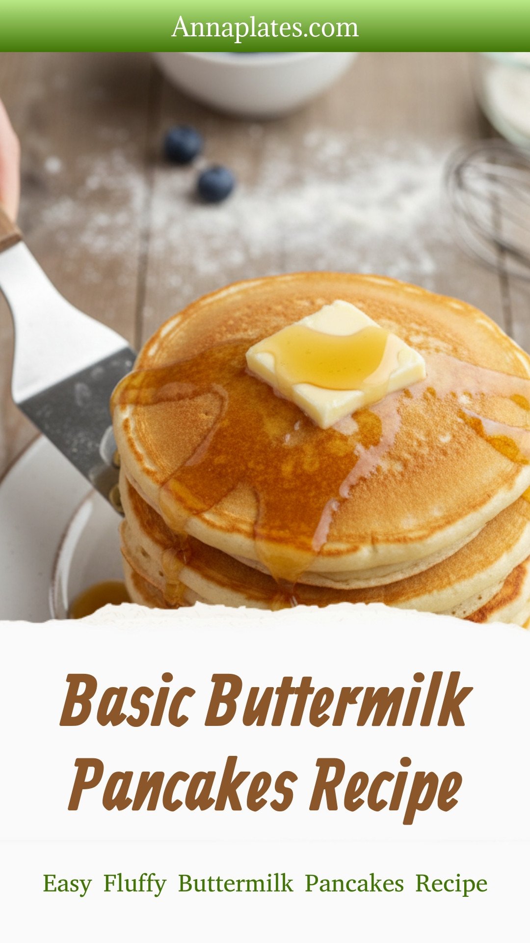 Basic Buttermilk Pancakes Recipe