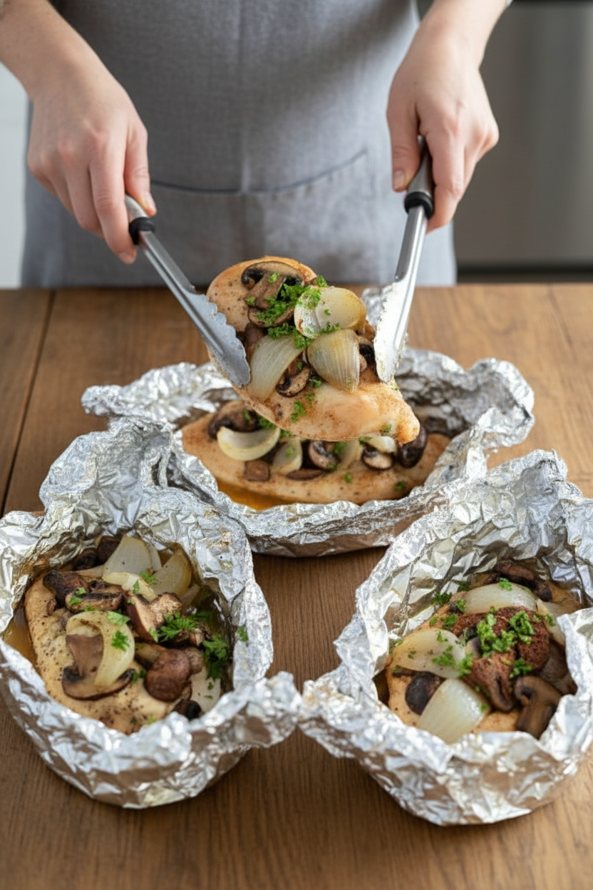 Foil Pack Chicken - The Schmidty Wife