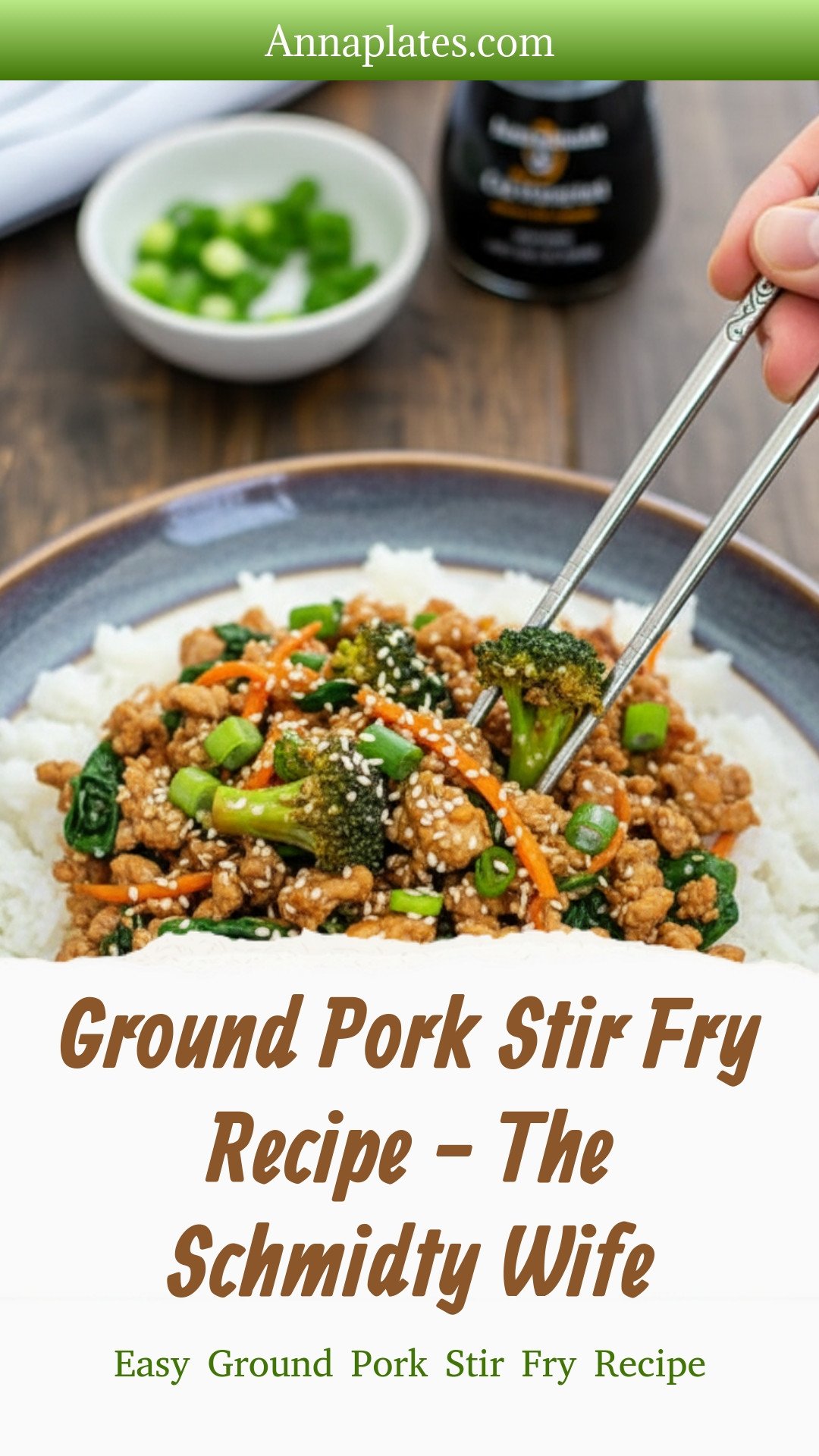 Ground Pork Stir Fry Recipe - The Schmidty Wife