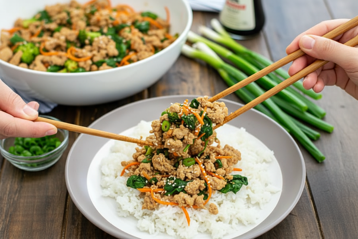 Easy Ground Pork Stir Fry Recipe