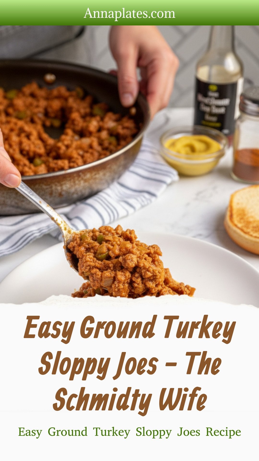 Easy Ground Turkey Sloppy Joes - The Schmidty Wife