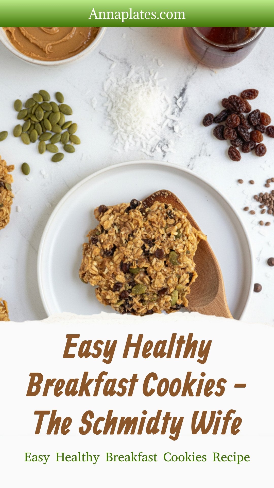 Easy Healthy Breakfast Cookies - The Schmidty Wife