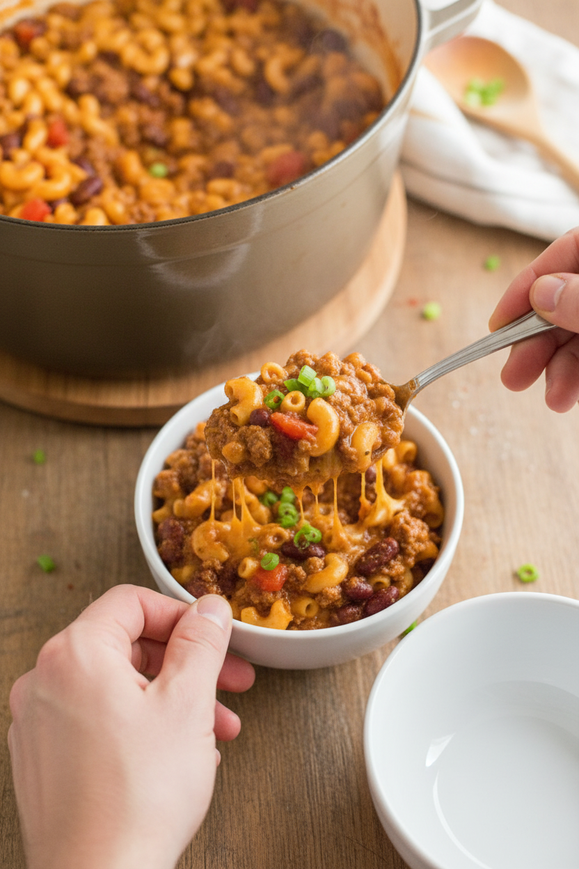 Chili Mac and Cheese Recipe