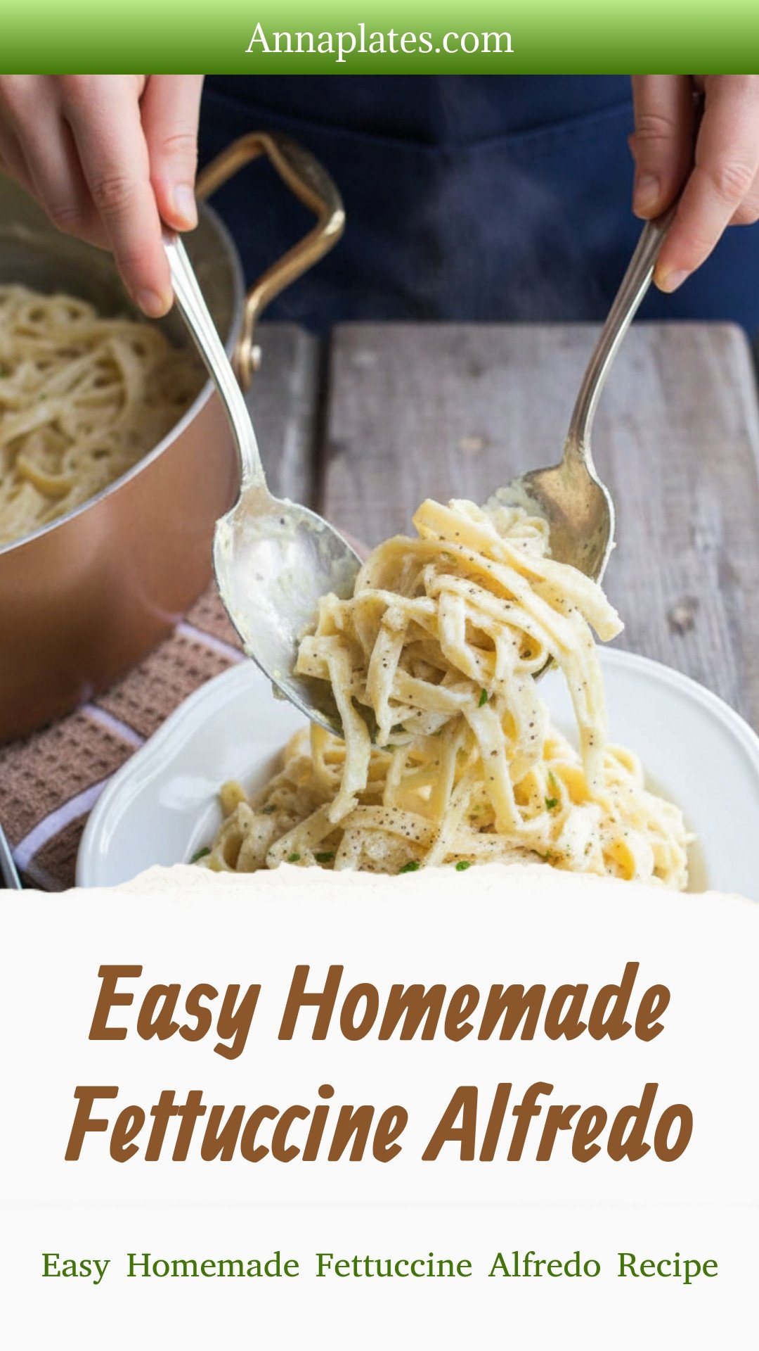 Easy Homemade Fettuccine Alfredo