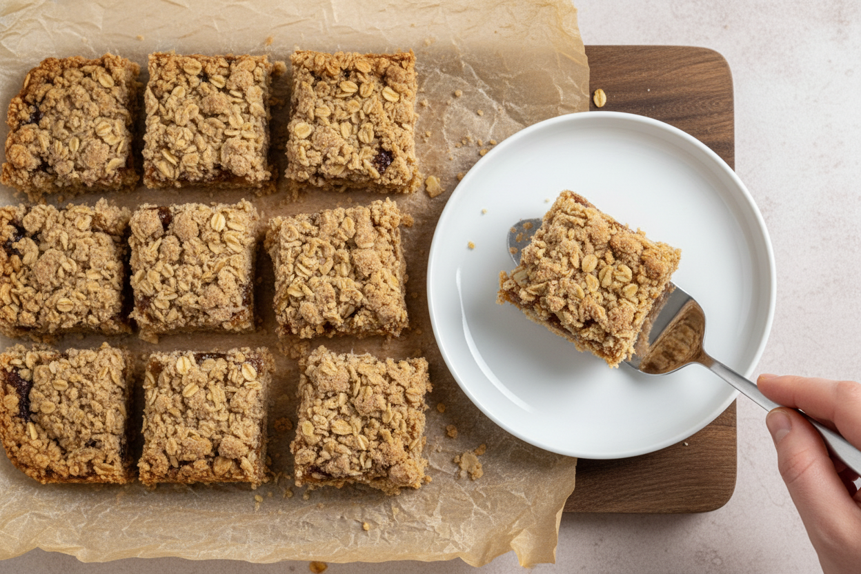 Easy Homemade Fig Oat Bars - The Schmidty Wife