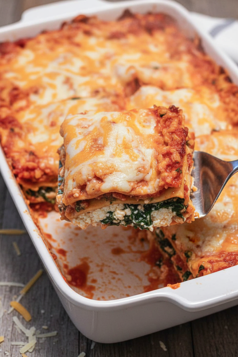 Easy Homemade Lasagna