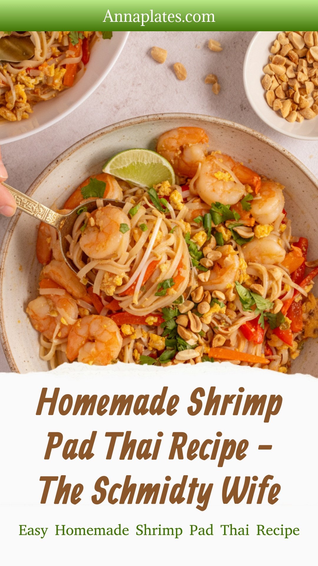 Homemade Shrimp Pad Thai Recipe - The Schmidty Wife