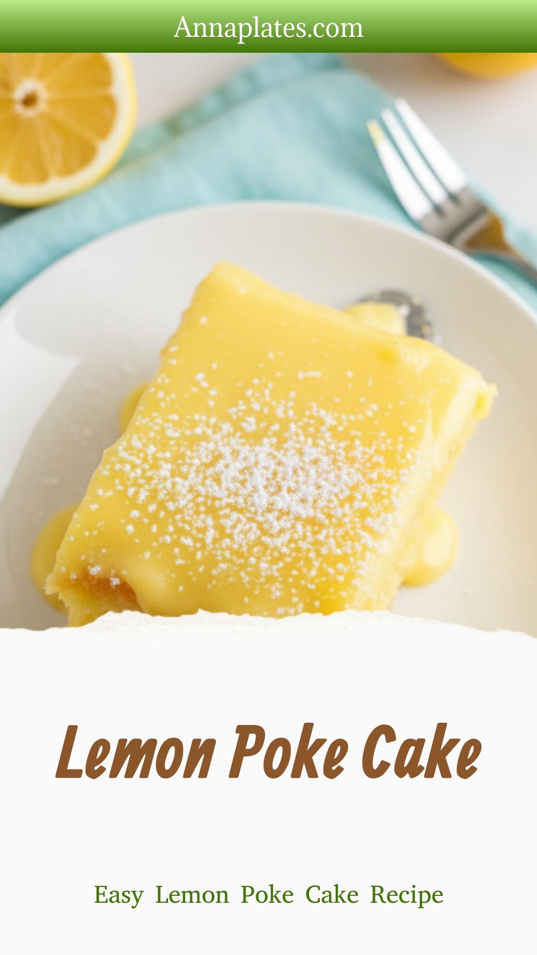 Lemon Poke Cake