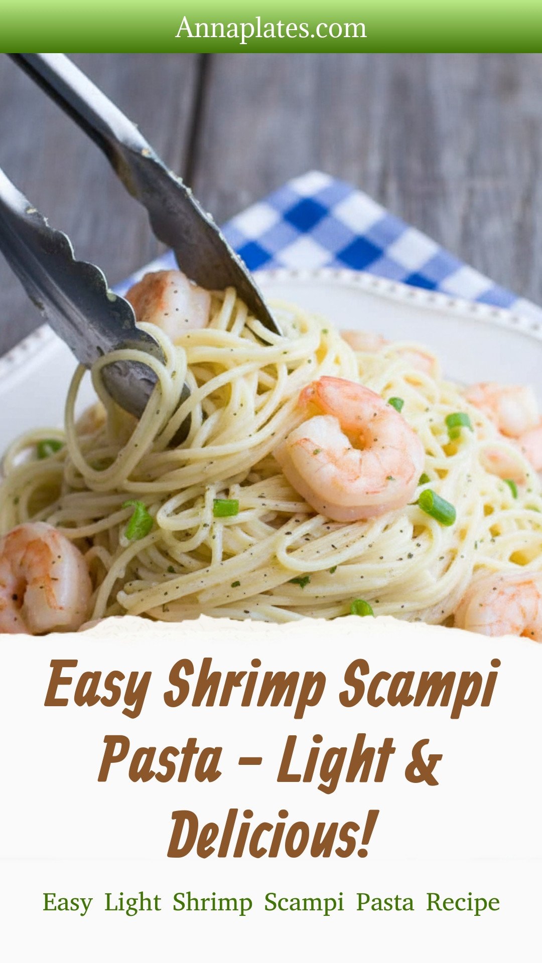 Easy Shrimp Scampi Pasta - Light & Delicious! 