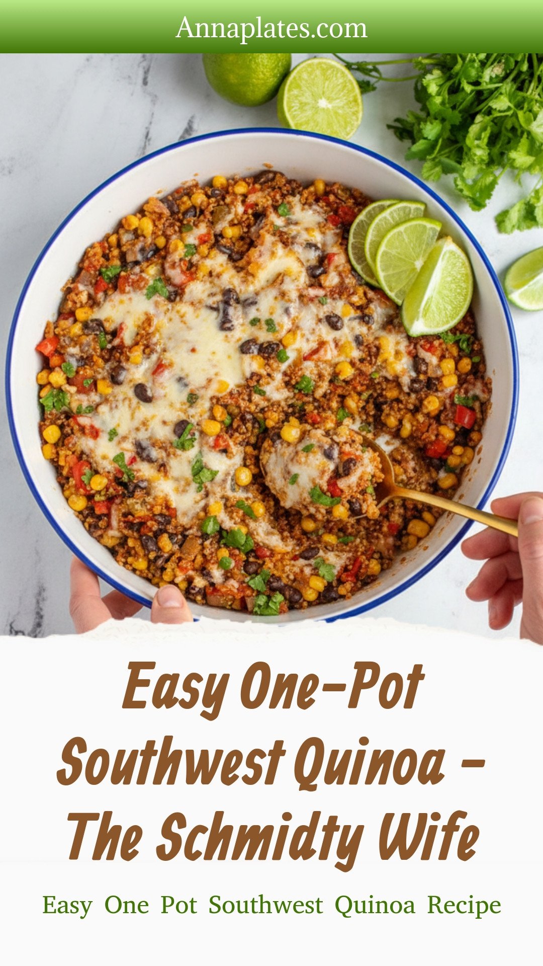 Easy One-Pot Southwest Quinoa - The Schmidty Wife