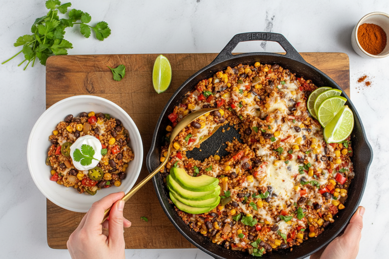 Easy One-Pot Southwest Quinoa - The Schmidty Wife