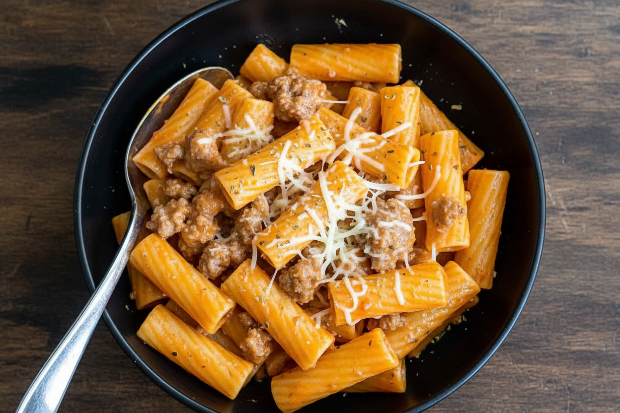 Easy Pizza Pasta Recipe for Dinner