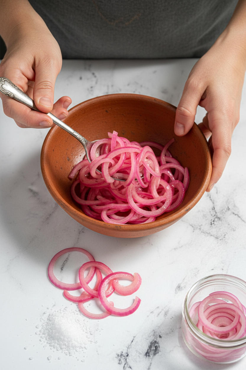 Easy Quick Pickled Red Onions - The Schmidty Wife