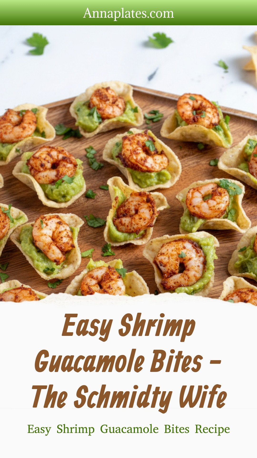 Easy Shrimp Guacamole Bites - The Schmidty Wife
