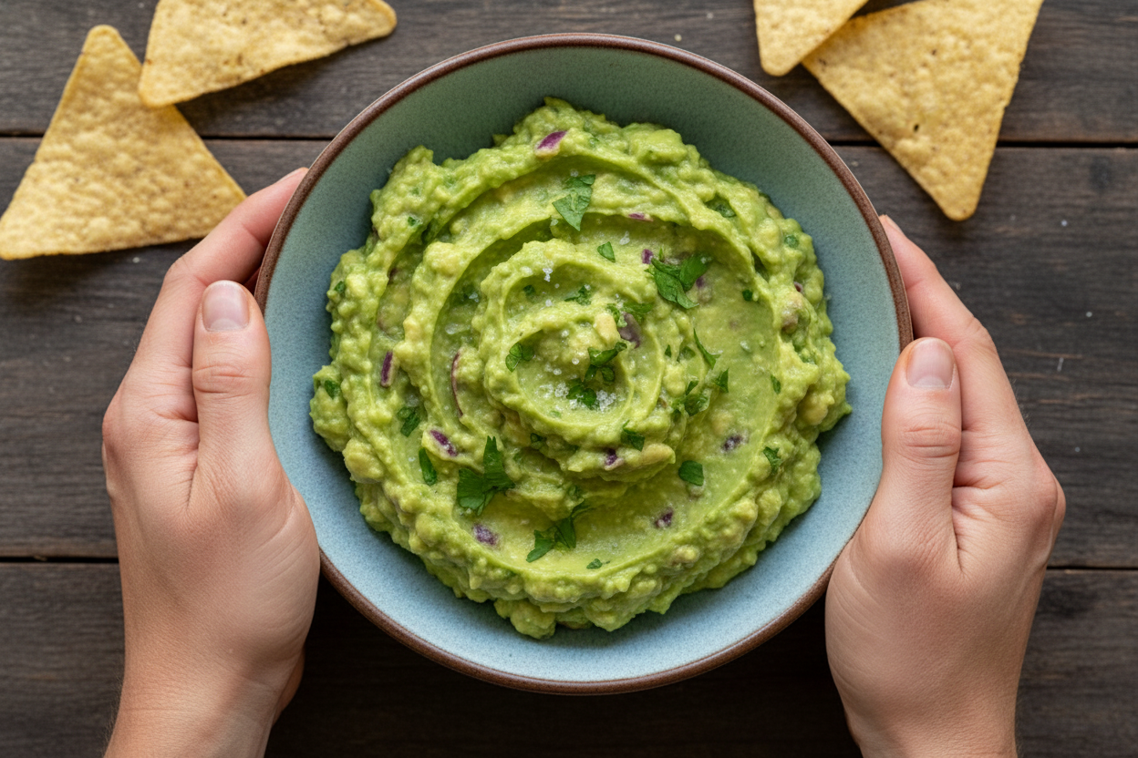 Easy & Simple Guacamole - The Schmidty Wife