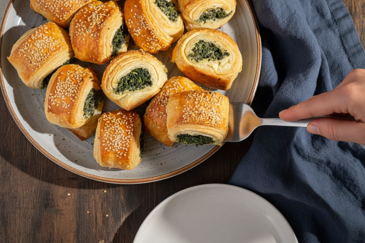 Easy Spinach Puffs - The Schmidty Wife