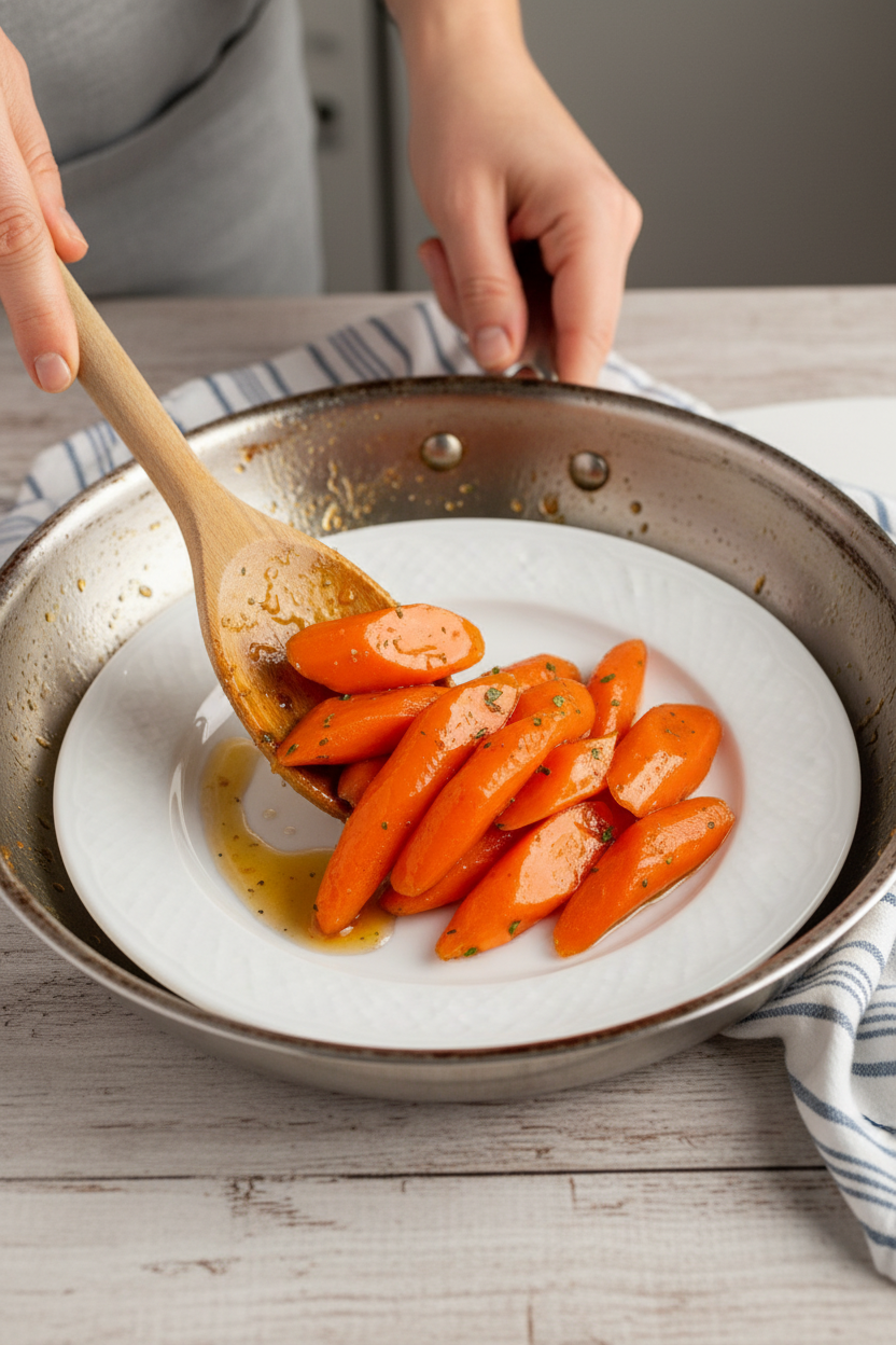 Easy Stovetop Honey Glazed Carrots - The Schmidty Wife