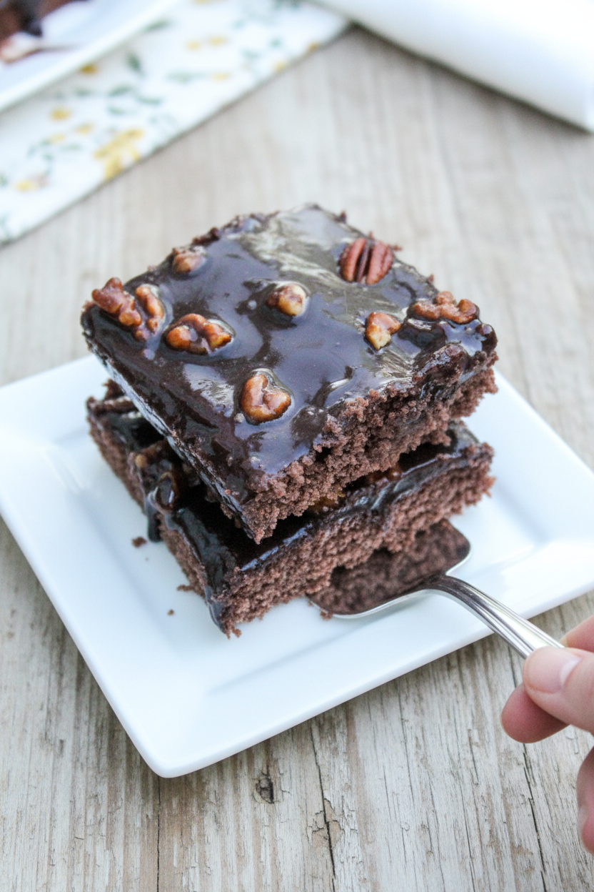 Easy Texas sheet Cake