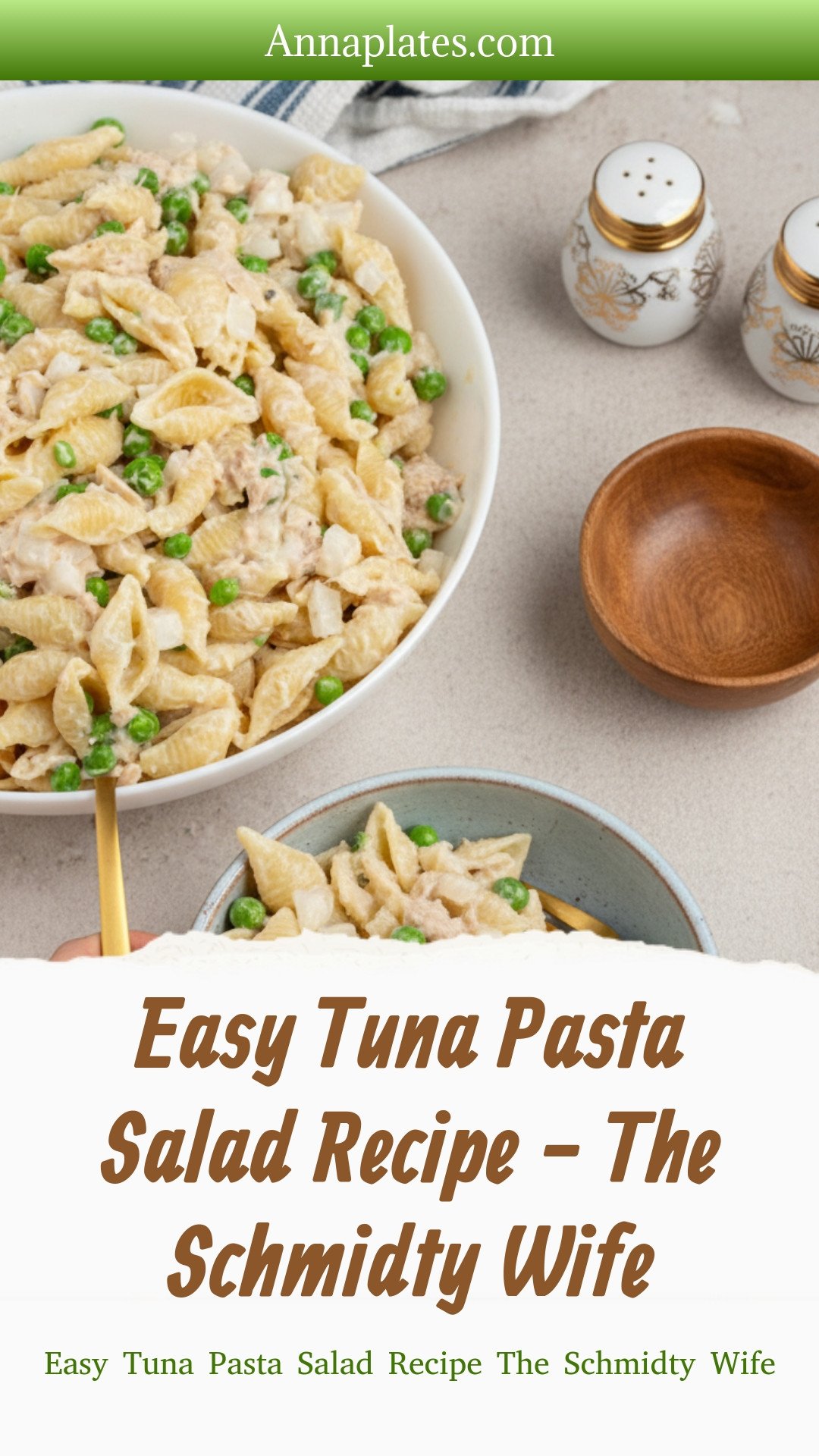 Easy Tuna Pasta Salad Recipe - The Schmidty Wife