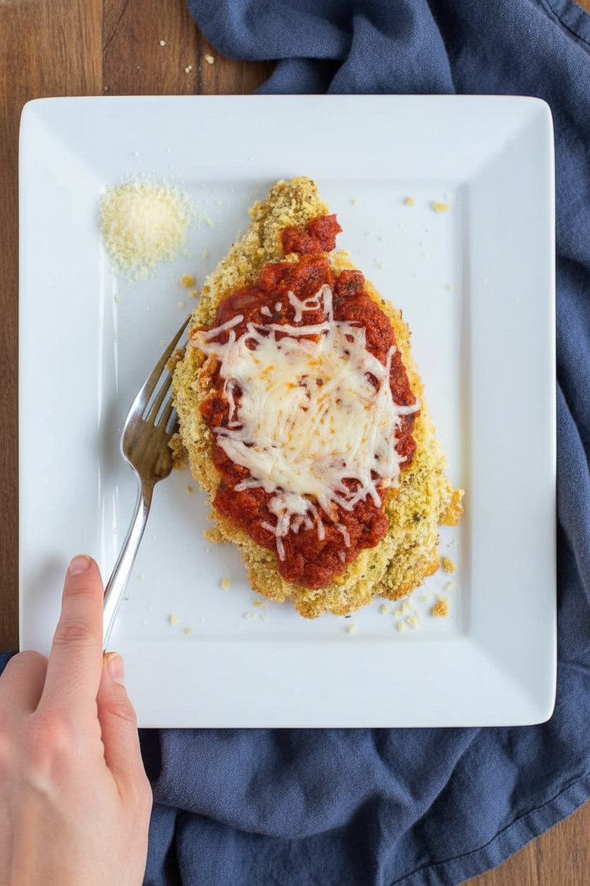 Easy Weeknight Garlic Chicken Parmesan