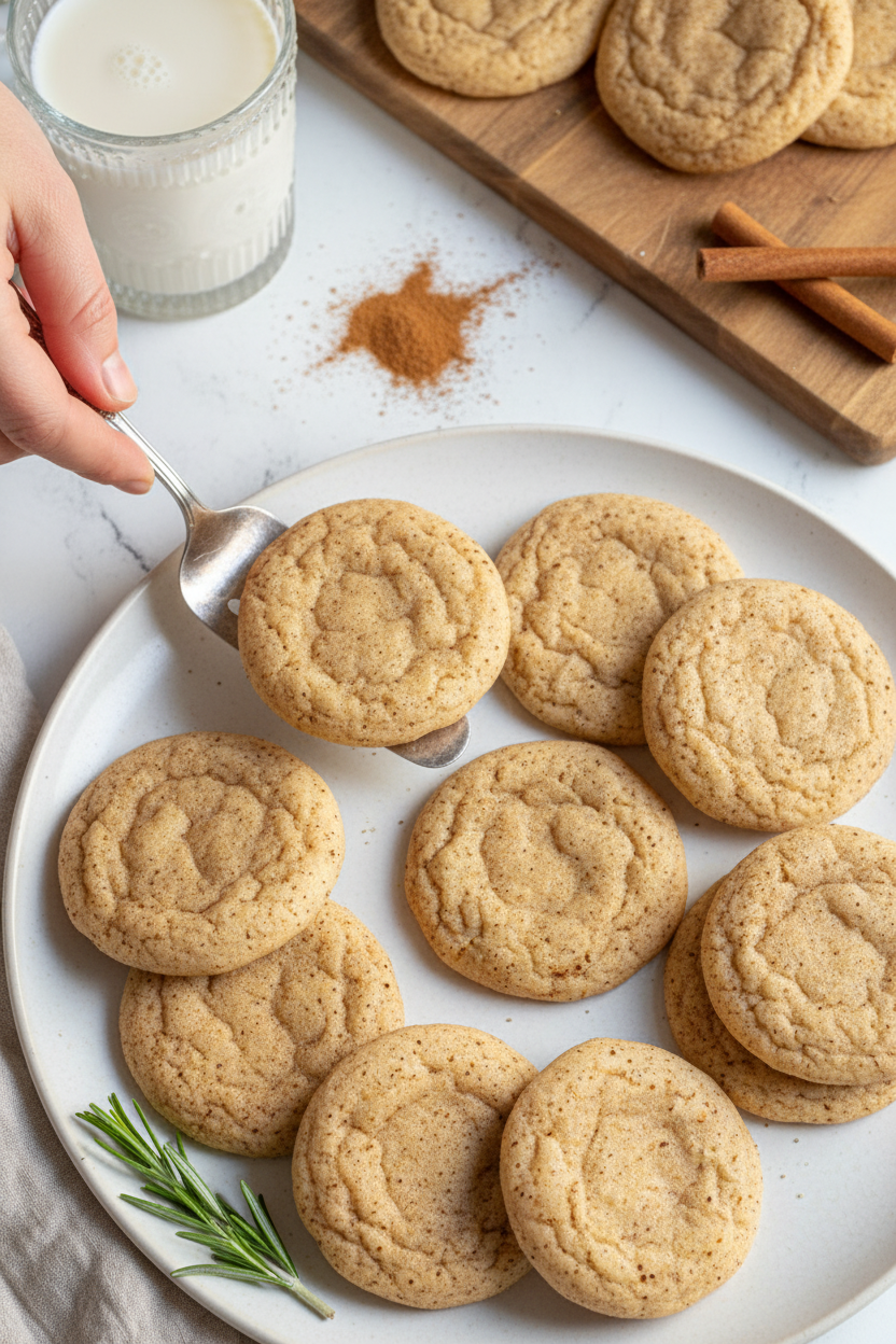 Eggnog Snickerdoodles Recipe - The Schmidty Wife