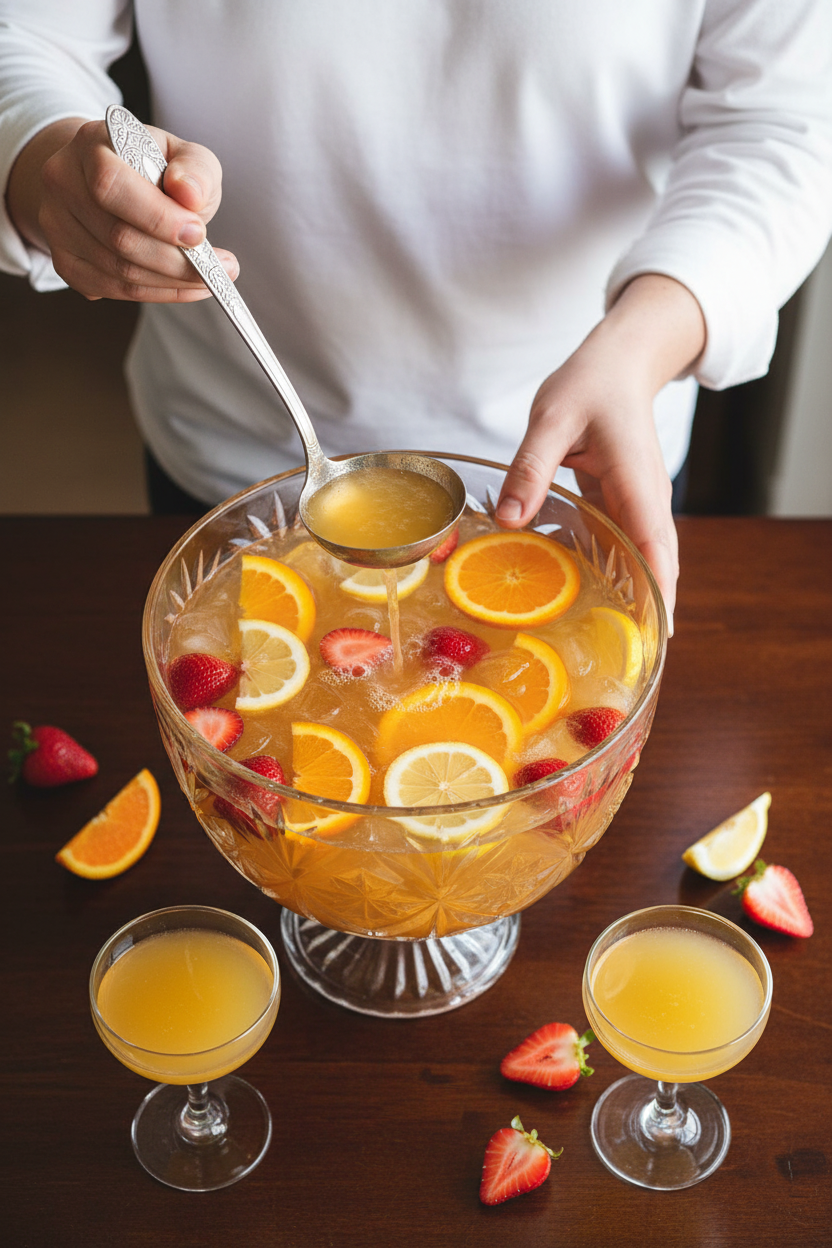 Emeril Lagasse Champagne Punch