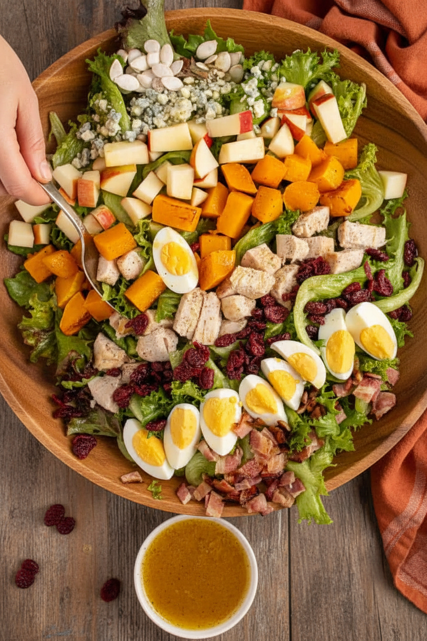 Fall Cobb Salad - The Schmidty Wife