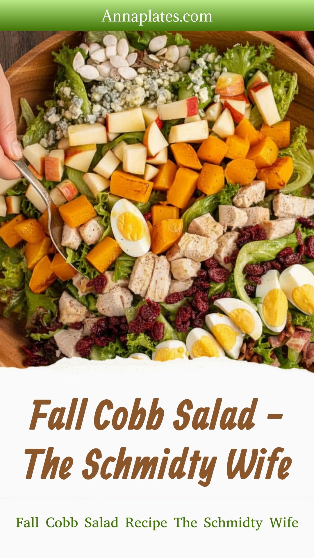 Fall Cobb Salad - The Schmidty Wife