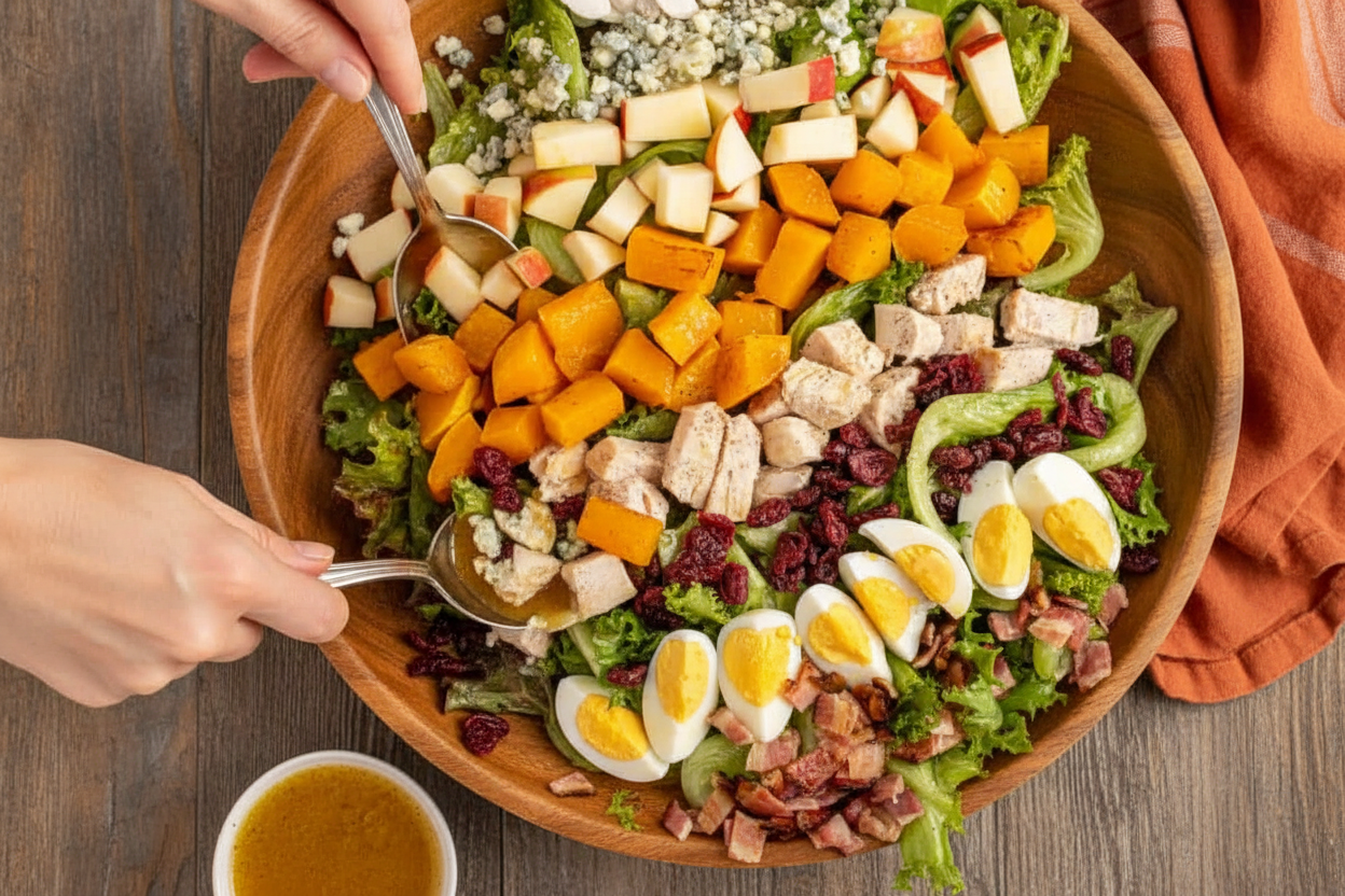 Fall Cobb Salad - The Schmidty Wife