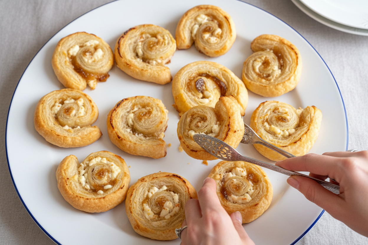 Fig and Goat Cheese Puff Pastry Pinwheels – The Schmidty Wife: Fig and Goat Cheese Puff Pastry Pinwheels